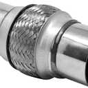 RP Remarkable Power, RK7544-2.5" x 4" Heavy Duty Stainless Steel Exhaust Flex Pipe 8" OL