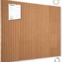 YOUDEFUL Large Cork Board Alternative-12 Pcs Self-Adhesive Felt Bulletin Board Tiles, Felt Pin Board Cork Board Tiles for Home Office Wall Decor, Tack Board 47"x35" (Longan Yellow