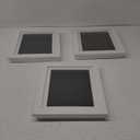 Giverny Kids Artwork Picture Frames 10x12.5 White 3 Pack, Glass Kids Artwork Frames Changeable for Wall Mount, 10x12.5 Frame with 8.5x11 Mat, for Kids Art Drawings Art Projects A4 Schoolwork