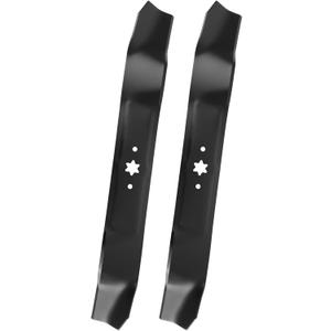 742-0616A 21 inch Mower Blade Compatible with Cub Cad et MTD 42 inch Mower Deck, 742-0616 Mulching Blades Fit for Cub Cad et Troy-Bilt LT1040 LT1042 RZT42, Replace 742-04308 942-0616, 2 Pack