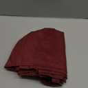 Biscaynebay Wrap Around Bed Skirts for Twin & Twin XL Beds Short Drop of 12", Burgundy Adjustable Elastic Dust Ruffles Easy Fit Wrinkle Resistant Silky Luxurious Fabric Machine Washable