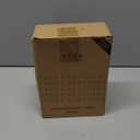 Vine Creations White Glass Soap Dispenser Set, Dish Soap and Hand Soap Dispenser Set with Stainless Steel Pump, 16 oz Glass Dispensers for Kitchen or Bathroom Decor (Matte White Bottle/Brushed Brass)