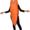 Seasons Adult Unisex Carrot Halloween Costume, One Size Fits Most