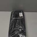 StorageWorks Narrow Storage Bins, Small Basket for Closet and Shelves, Fabric Organizer with Handles, Toilet Paper Storage, Black, 2-Pack (15"L x 6"W x 5"H)