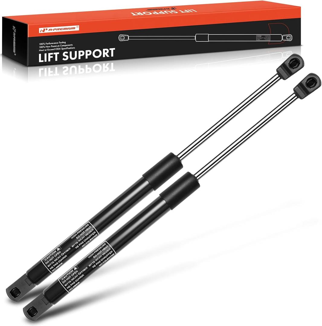 A-Premium Front Hood Lift Supports Shock Struts Compatible with Ford and Mercury Models - Crown Victoria/Grand Marquis 2005-2011, Marauder 2003-2004, Sedan - Replace# 6W7Z16C826AA(2PC Set)