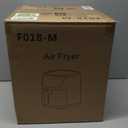 Panana 8QT Large Air Fryer Compact, 8 Preset Menus Airfryer, One-Touch Digital Control Presets, Touchscreen Display, Dishwasher Safe, Nonstick, Fit for Family (Black)