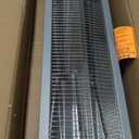 Uthfy 37 Inch Outdoor Electric Patio Heater, 1500W Infrared Heater with Remote, 12H Timer, IP65 Waterproof, Portable Tower Heaters for Home, Garage, Porch, Shop, Backyard, Indoor and Outdoor Use