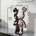 Building Blocks Animal Graffiti Skeleton Bear Micro Gift for Adults and Kids 6880PCS