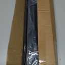 Black Flag Poles for Outside House - 6ft Tangle Free Flag Pole for House,Heavy Duty Metal Flagpole,Outdoor Flagpoles Residential for Porch,Fence (Without Bracket)