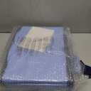 Jasonwell Foldable Dog Pool Collapsible Hard Plastic Swimming Pool Portable Kiddie/Pet Pool Doggie Wading Pool Bath Tub for Puppy Small Medium Large Dogs Cats and Kids 71" (Plastic Board Blue)