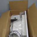 Bathroom Fan Ceiling Mount Exhaust Ventilation,141 CFM 0.7 Sones,4 Inches Duct,White,Very Quiet Ventilation and Exhaust Fan