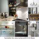 E14 LED Bulbs 3 Pack E14 European Screw Base for Electric Window Candle Lamp,Refrigerator Bulb E14 Cooker Hood Oven Bulb,3.5W Equivalent to35W Incandescent Bulb 350LM AC120V (DaylightWhite6000K)