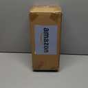 18" Black Metal Modern Candle Lantern  Decorative Hurricane Lantern for Indoor & Outdoor Use, Ideal for Table, Mantle, Porch, Halloween, Christmas, and Wedding Decor (No Glass Panel) (Large)