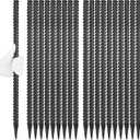 Visit the Store
4.6
4.6 out of 5 stars
(161)
Besitu 24 Inches Straight Rebar Stakes(20-Pack), 1/2" Diameter Steel Metal Stakes for Garden with Chisel Point End Heavy Duty Ground Anchors for Landscape, Concrete Form, Camping & Trapping Black