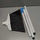 Amazon Basics Heavy-Duty Broom, Blue and White