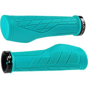 Ergonomic Design Mountain Bike Grips, Comfortable Bicycle Handlebar Grips, Single Lock-on and Non-Slip MTB Handle, Fit MTB, E-Bike, Hybrid, Scooter