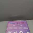 Home Pilates Kit for Women - 14 Pcs Pilates Equipment Set with Pilates Ring and Ball, 5 Resistance Bands Etc Accessories for Beginners Home Workouts - Includes Workout Guide (Pink)