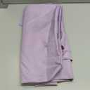 Twin Flat Sheet Only, 1 Pack Top Bed Sheets, Soft Breathable Brushed Microfiber Color-Coded Label Threads, (66"x96",Lavender)