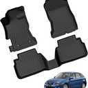 Car Floor Mats Replacement for 2018-2022 Subaru XV Crosstrek/Impreza Custom Fit Odorless Carpets Durable All Weather Protection Liners Black