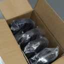 6 Inch Caster Wheels, Casters Set of 4, Heavy Duty Casters with Brake 3000 Lbs,Swivel Caster Wheels with Top Plate, Industrial Caster Wheels for Workbench, Cart, Furniture (Black)