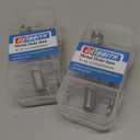 TCT Hole Saw Set, 2-Pack of 1/2" (12mm) Heavy Duty Tungsten Carbide Tipped Hole Cutters for Stainless Steel Mild Steel Copper Iron Brass Plastic and More, with Titanium-Plated Pilot Drill Bits