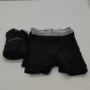 Hanes Men's 10-Pack Boxer Briefs with Comfort Flex Waistband (L, Black)