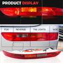 Left/Right Bumper Tail Lights Compatible with Audi Q5 #8R0945095 8R0945096
