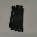 Zip Ties 20/60/100pcs Releasable Soft Nylon Strap Reusable Cable Ties Organizer Tool Velcro Self-Adhesive Tapes For Home(Black,60pcs)