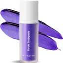 Purple Toothpaste for Teeth Whitening, Teeth Whitening Toothpaste, Tooth Stain Removal, Tooth Stain Removal Colour Corrector - 1 Fl Oz (Pack of 1)