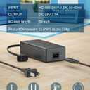 Power Recliner Power Supply, AC/DC Switching Power Supply Transformer 2-pin 29V/24V 2A Adapter with AC Power Cord for Electric Power Recliner Lift Chair