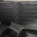 Tesson Floor Mats & Trunk Mat for BMW X3 2025 2026,All Weather Protection Accessories Custom Full Set Liners Include 1st & 2nd Row Automotive Floor Mats TPE Winter Slush Car Liner Black