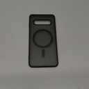 Cum2giff Magnetic for Samsung Galaxy S10 Phone Case, S10 4G-NO 5G Compatible with Magsafe, Shockproof Military Grade Drop Protection, Translucent Matte Slim Rugged Cover Shockproof Case for S10, Black