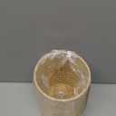 Battery Operated Lamp Boho Rattan Table Lamp with Timer, Battery Powered Lamp Bedside Cordless Accent Lamp for Livingroom/Entryway/Tabletop Decor Beige