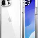 Speck Clear iPhone 15 Pro Max Case - Slim, Drop Protection - Scratch Resistant, Anti-Yellowing, 6.7 Inch Phone Case - GemShell Clear