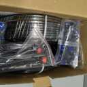240FT Drip Irrigation System for Garden: 1/2" Quick Connect PE Tubing Automatic Water Sprinkler Kit Adjustable Misting Part 1/4" Watering Hose for Outdoor Raised Bed Plants Flower Yard Greenhouse