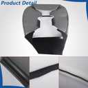 WFLNHB Driver Side Bottom Seat Cover Gray Artificial Leather Replacement for E150 E250 E350 E450 E550 2002-2008