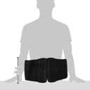 CURAD Back Support with Dual- Pulley System, Size S/M - Adjustable Compression