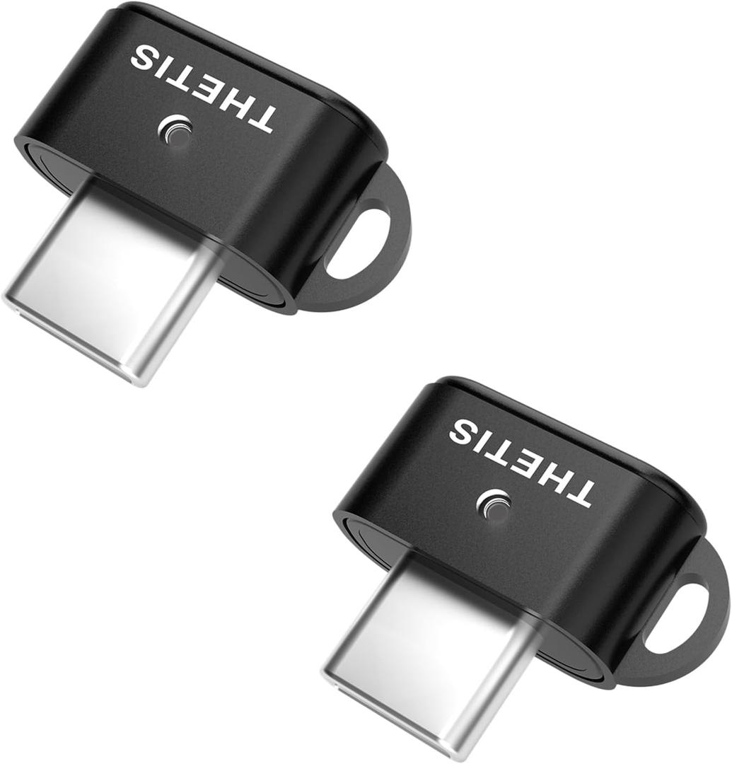 Thetis Nano-C for Business - USB C FIDO2 Security Key L1 MFA & Passkey Access for School ERP, Employee Online Account, Compatible with Coinbase Google Workspace Apple ID Window Salesfore - 2 Pack