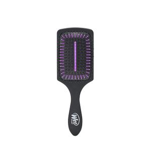 Wet Brush Refresh and Extend Paddle Detangler, Black, Detangling Brush with Infused Charcoal Ultra-Soft IntelliFlex Bristles For All Hair Types, Removes Dirt, Excess Oils & Impurities (1 Count (Pack of 1), Refresh & Extend)
