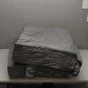 ENITYA Toddler Travel Bed – Portable Foldable Soft Foam Floor Bed for Kids 1–4yr, No Assembly, Washable Cover, Built-in Safety Rails, Compact for Travel & Home Use, Grey