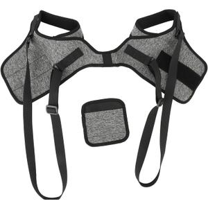 EVGATSAUTO Dog Lift Harness, Adjustable Strap, Hind Leg Sling for Disabled Dogs, Support Comfortably Throughout The Day with Sponge Handle, for Hind Leg Weakness, Injury Support (M) (Gray)