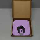 Light Purple Audio CD Player with Speakers for Home Decor (CD909)