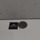 MHW-3BOMBER 58mm Espresso Puck Screen - 0.2mm Ultra Thin Espresso Puck - Metal Reusable Coffee Filter for Portafilter Basket 58mm - Puck Screen with Titanium Coating FG5642-OS (Black)