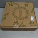 18" Green Berry Eucalyptus Leaf Wreath, Artificial Spring And Summer Wreath With Pink Purple Cones And Pomegranate Fruit Decorations Your Front Door And Windows, Suitable For Indoor And Outdoor