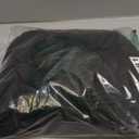 Table Skirts for Rectangle Tables 6ft - One-Piece Black Tablecloths and Skirt, Wrinkle Resistant Ruffles Elastic Cover for Banquets, Weddings, Events, Parties (72" x 30" (Rectangular))