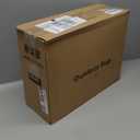 GAOMON Outdoor Rug Waterproof 8'x10', Reversible Outdoor Plastic Straw Rug, Boho Patio Rug, Indoor Outdoor Carpet, RV Mat Outside for Patio, Camp, Picnic, Balcony, Deck, Navy/ White(Geometric)