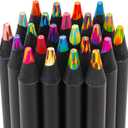 Easter Basket Essentials, 24 Rainbow Colored Pencils, Easter Basket Stuffers, Gifts for Teens Girl Stuff, Art Supplies for Kids 9-12, Gifts for 5-12 Year Old Girl, Arts and Crafts for Kids