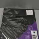 Purple Q Crafts Black Ribbed Hard Gift Box With Magnetic Closure Lid 14" x 9" x 4" Rectangle Favor Boxes With Classy Black Finish (1 Box)