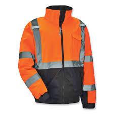 Ergodyne Hi Vis Bomber Safety Jacket Size M