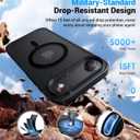 Magnetic for iPhone 17 Air Case, [Anti-Slip] [Military-Grade Drop Protection] [Camera Protection] Skin-Friendly Slim Matte Shockproof Protective for iPhone 17 Air Phone Case, Black